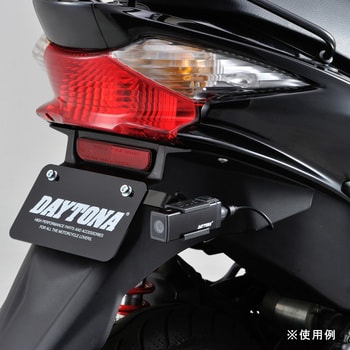 ドライブレコーダーddr S100用 ナンバープレートサイドマウントカメラステー Daytona デイトナ バイク用ドライブレコーダー 通販モノタロウ