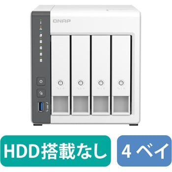 TS-433 QNAP NAS TS-433 単体(HDD搭載なし) メモリー 4GB 1個 QNAP