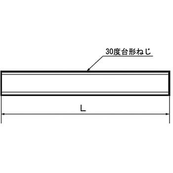 NTR22×1500 台形ねじ 30度 L=1500(S45C/生地) 1個 大阪魂 【通販サイト