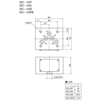 03シリーズスタック弁 チェック弁 ダイキン工業 方向制御弁 【通販