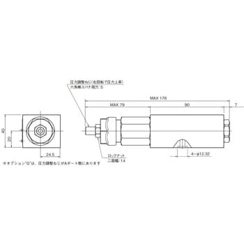 02シリーズスタック形 A、Bポートカウンタバランス弁 ダイキン工業