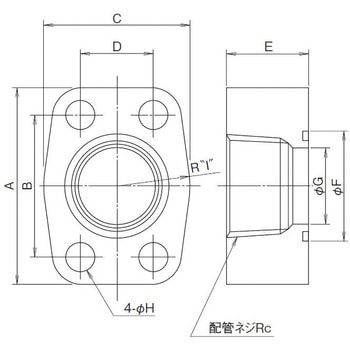 配管フランジ ダイキン工業