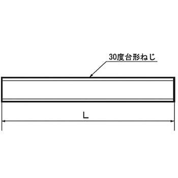 台形ねじ 30度 L=500(SUS304) 大阪魂