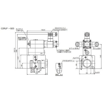C2形電磁比例低圧リリーフ弁(C2RLP形) ダイキン工業