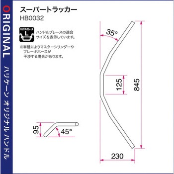 スーパートラッカー ハンドルSET ハリケーン