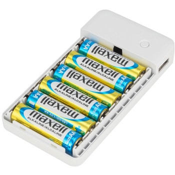 乾電池式モバイル充電器 単3形6本 グリーンハウス