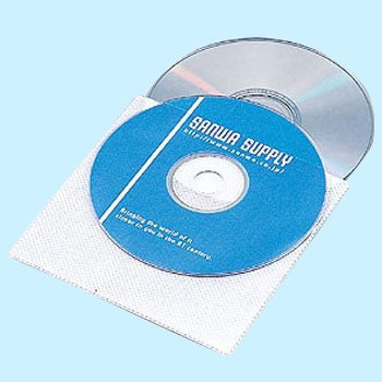 Dvd Cd用不織布ケース サンワサプライ Cd Dvd不織布ケース 通販モノタロウ Fcd Fw100