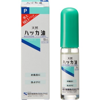 ハッカ油 1個(10mL) 健栄製薬 【通販モノタロウ】