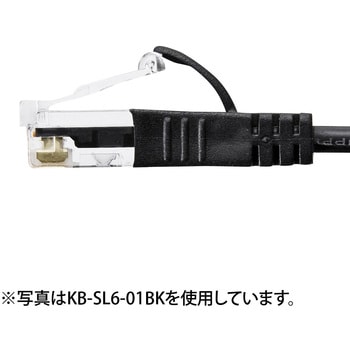 KB-SL6-03 カテゴリ6準拠極細LANケーブル 1本 サンワサプライ 【通販