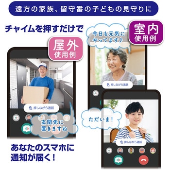 呼び出しホン カメラ付き カシムラ