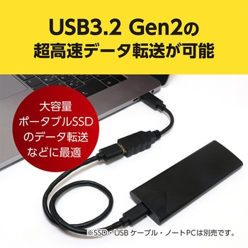 USB Type-CtoA変換ケーブル MCO