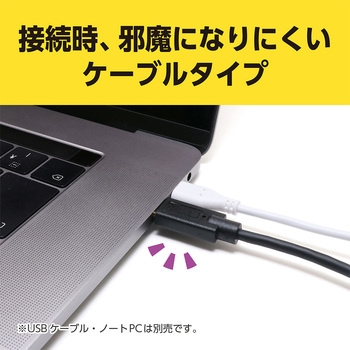 USB Type-CtoA変換ケーブル L型 MCO
