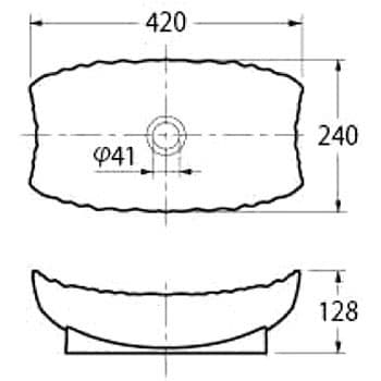 舟型手洗器 瑠珠(りょうじゅ)