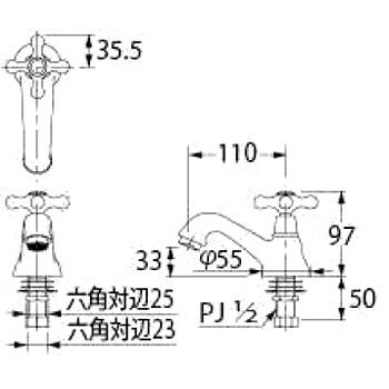 722-401-13 立水栓 ANTIRA(アンティラ) 1個 カクダイ 【通販 722-401-13 立水栓 ANTIRA(アンティラ) 1個 カクダイ 【通販