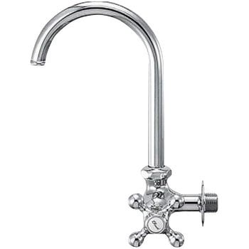 横形スワン水栓 - カクダイ