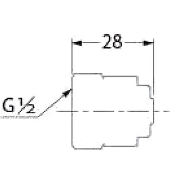 浄水器用ホースニップル カクダイ