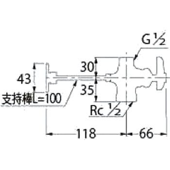 座付化粧バルブ カクダイ