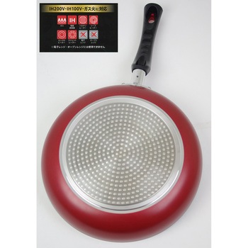 レッドダイヤモンドマーブル ローゼス IH フライパン - タフコ