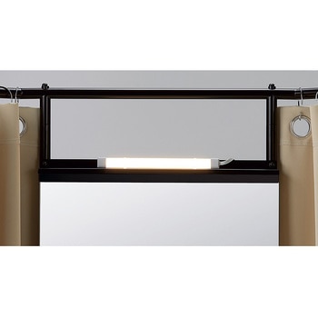 スチールパイプフィッティングルーム W110cm 専用LED照明マグネット付き ストア・エキスプレス