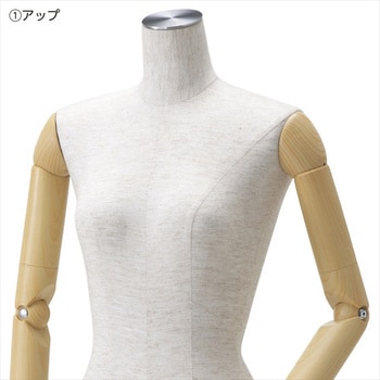 婦人腕付き芯地張りトルソー ストア・エキスプレス