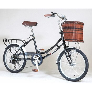 折畳自転車 20インチ・6段ギア・オールインワン/オートライト M-204MERRY MYPALLAS 折畳み自転車 【通販モノタロウ】