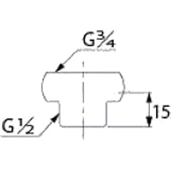 給湯機用ニップル カクダイ