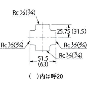 砲金クロス カクダイ