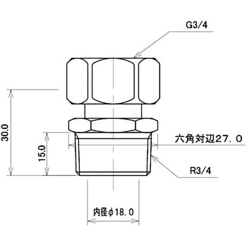 バルブアダプター カクダイ