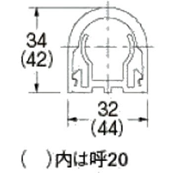 681-001-20 パイプカバー 1個 カクダイ 【通販サイトMonotaRO】