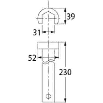 一つ穴混合栓用締付工具 カクダイ