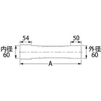 437-332 排水フレキパイプ 1個 カクダイ 【通販サイトMonotaRO】