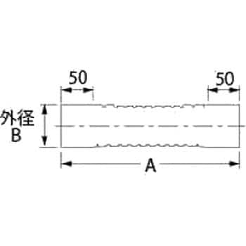 437-310 排水フレキパイプ 1個 カクダイ 【通販サイトMonotaRO】