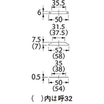 495-001-32 丸鉢金物 1個 カクダイ 【通販サイトMonotaRO】