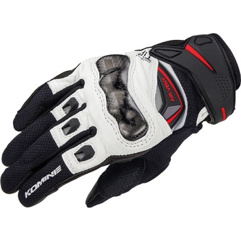 GK-224 Carbon Protect Leather Mesh-Gloves コミネ
