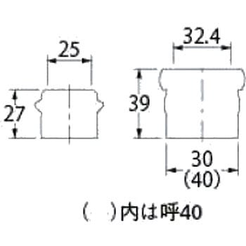 排水アダプター(鉛管用) カクダイ