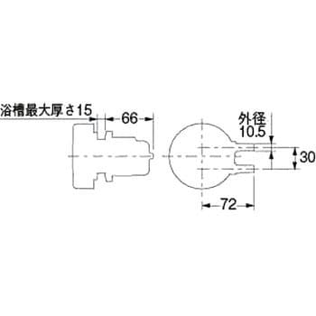 415-101 一口循環金具(ペア耐熱管用) 10Aシリーズ 1個 カクダイ 【通販