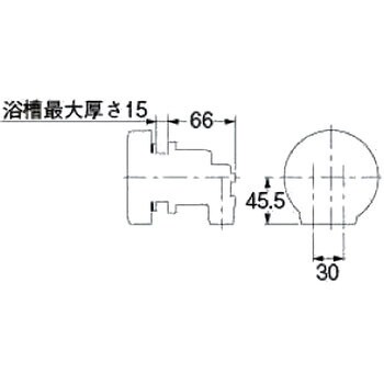 415-104 一口循環金具(ワンロック式) 10Aシリーズ 1個 カクダイ 【通販