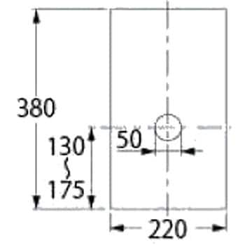 410-483 循環金具用化粧カバー 1個 カクダイ 【通販サイトMonotaRO】