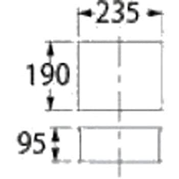 626-061 散水栓ボックス 1個 カクダイ 【通販モノタロウ】