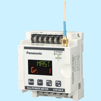 AKW1000 KW1M-R エコパワーメーター 無線内蔵タイプ 親機 1個 パナソニック(Panasonic・SUNX) 【通販モノタロウ】