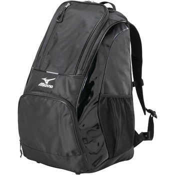 ミズノ リュック 30L 黒 ブラック 蛍光 グリーン スポーツバック PCポケット付きチームバックパック(30L)|33JD3103|バックパック