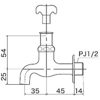 キー式横水栓 K1Q KVK