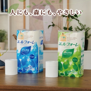 エルフォーレ トイレットティシュー 12R(シングル) エリエール