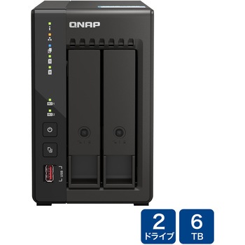 QNAP NAS TS-253E ミドル 2Bay 3年保証 QNAP