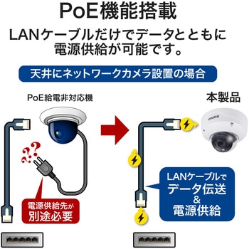 防犯カメラ ドーム型 800万画素 4K 屋外 録音 防塵 防水 全天候 夜間 IR搭載 保証3年 FD9391-EHTV-V2 Vivotek