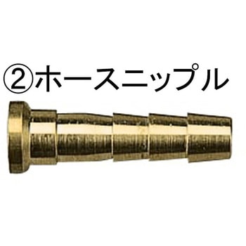 ストレートミニチュアバルブ Rねじ×45°フレアー オンダ製作所