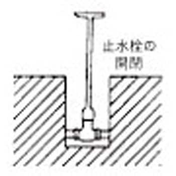 止水栓キー KVK 水廻り用開閉工具 【通販モノタロウ】