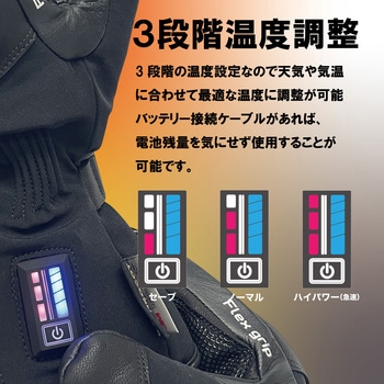 バイク用 電熱グローブ ID-203BC HEAT3BC(ヒート3BC) IDEAL