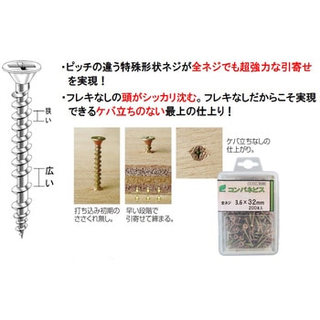コンパネビス・フレキ無〈プラケース入〉 ウイング