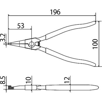 ロックリングプライヤ トップ工業